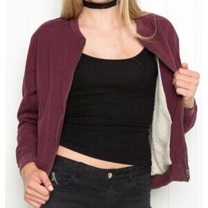 Brandy Melville Kasey Bomber Jacket